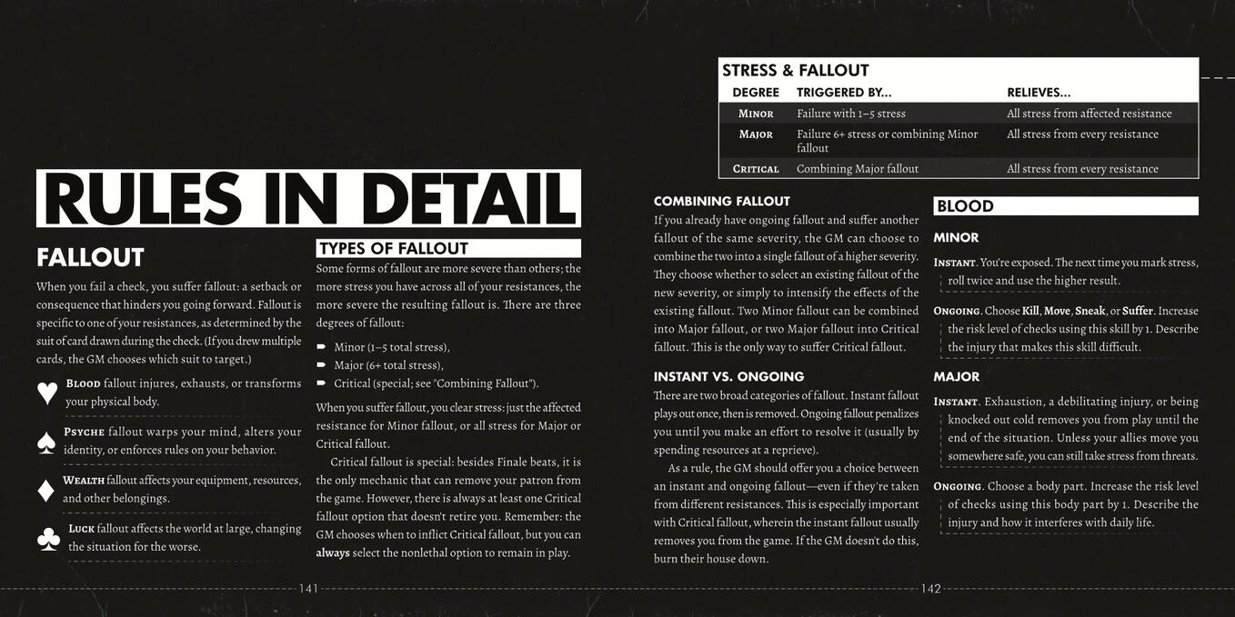 A crisp, modern black-and-white style with impactful headings and sleek organization